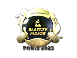 Item Sticker | BLAST.tv (Gold) | Paris 2023