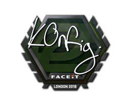 Item Sticker | k0nfig | London 2018