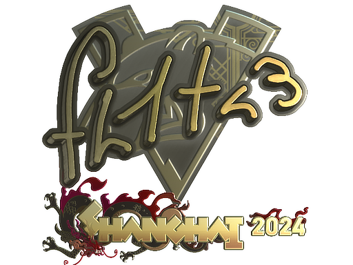 Item Sticker | FL1T (Gold) | Shanghai 2024