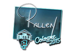 Item Sticker | rallen (Foil) | Cologne 2015