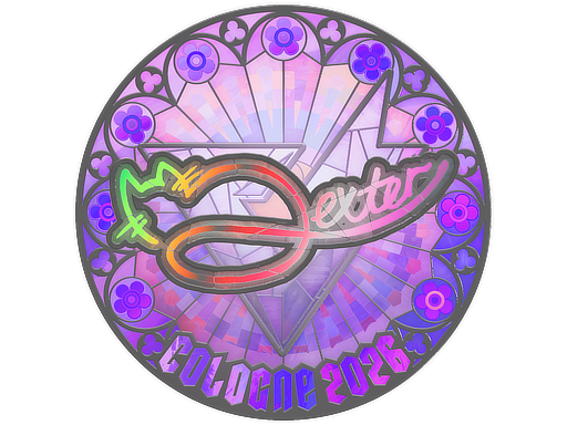 Item Sticker | dexter (Holo) | Cologne 2026