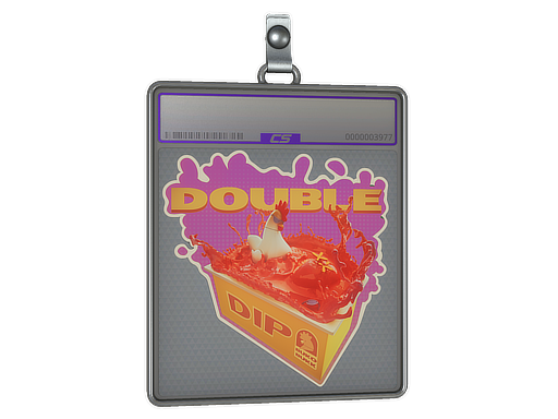 Item Sticker Slab | Double Dip (Holo)