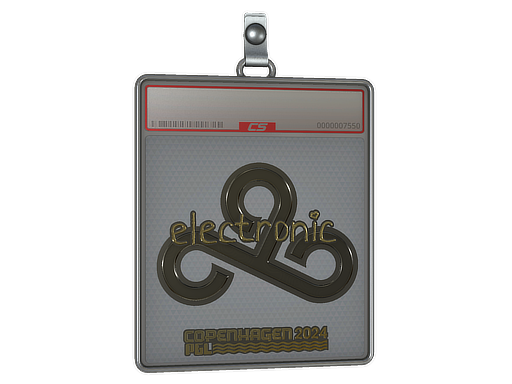 Item Sticker Slab | electronic (Gold) | Copenhagen 2024