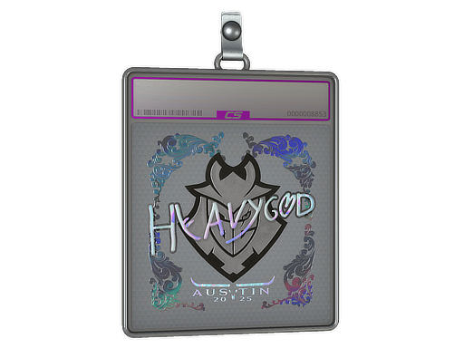 Item Sticker Slab | Heavygod (Holo) | Austin 2025