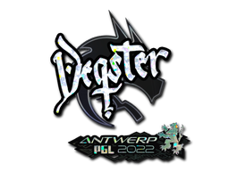 Item Sticker | degster (Glitter) | Antwerp 2022