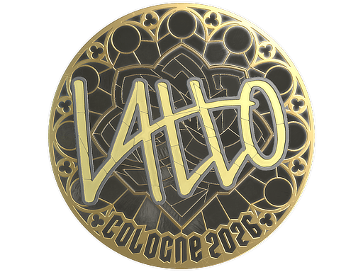 Item Sticker | latto (Gold) | Cologne 2026