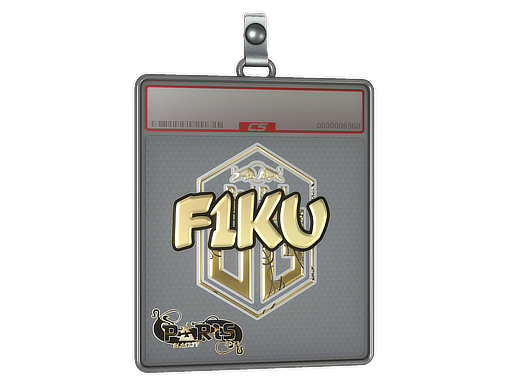 Item Sticker Slab | F1KU (Gold) | Paris 2023