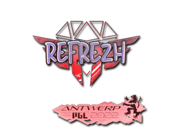 Item Sticker | refrezh (Holo) | Antwerp 2022