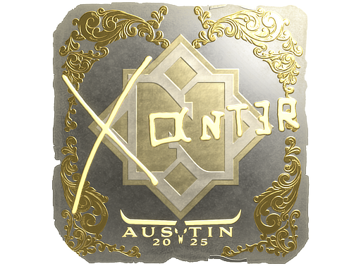 Item Sticker | Xant3r (Gold) | Austin 2025