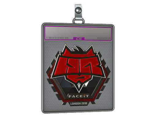 Item Sticker Slab | HellRaisers (Foil) | London 2018
