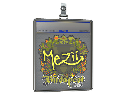 Item Sticker Slab | mezii | Budapest 2025