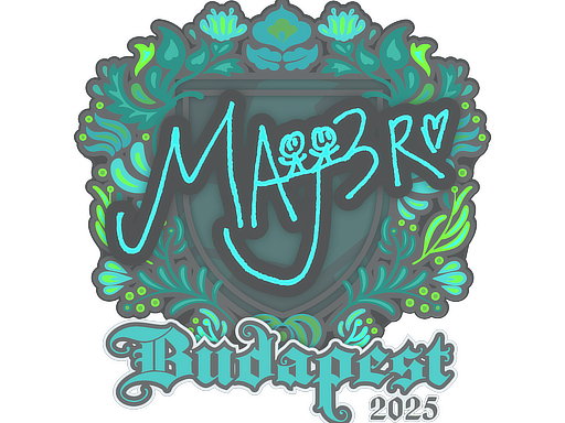 Item Sticker | MAJ3R | Budapest 2025