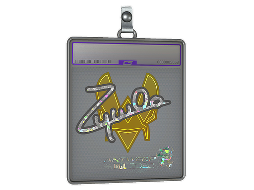 Item Sticker Slab | ZywOo (Glitter) | Antwerp 2022