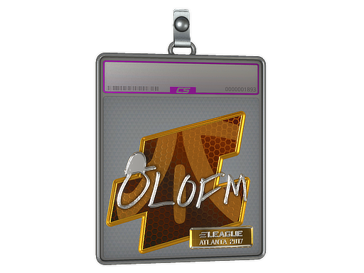 Item Sticker Slab | olofmeister (Foil) | Atlanta 2017