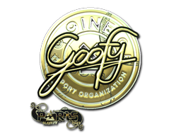 Item Sticker | Goofy (Gold) | Paris 2023