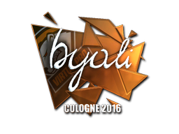 Item Sticker | byali (Foil) | Cologne 2016