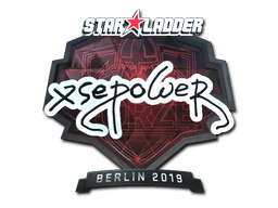 Item Sticker | xsepower (Foil) | Berlin 2019