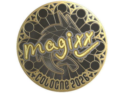 Item Sticker | magixx (Gold) | Cologne 2026