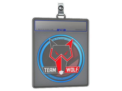 Item Sticker Slab | MTS GameGod Wolf | Cologne 2014
