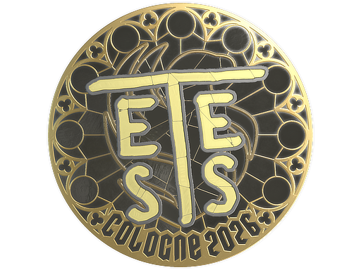 Item Sticker | TeSeS (Gold) | Cologne 2026