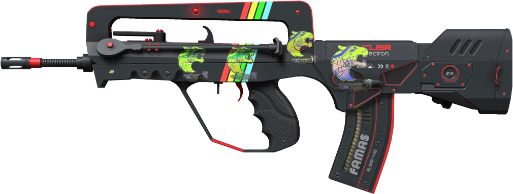 Best FAMAS ZX Spectron Sticker Crafts