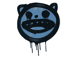 Item Sealed Graffiti | Happy Cat (Monarch Blue)