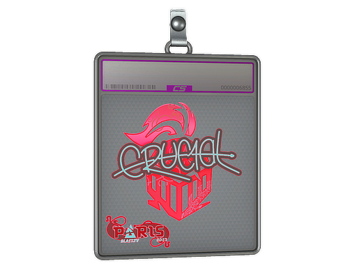 Item Sticker Slab | CRUC1AL (Holo) | Paris 2023
