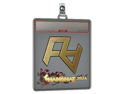 Item Sticker Slab | Rare Atom (Gold) | Shanghai 2024