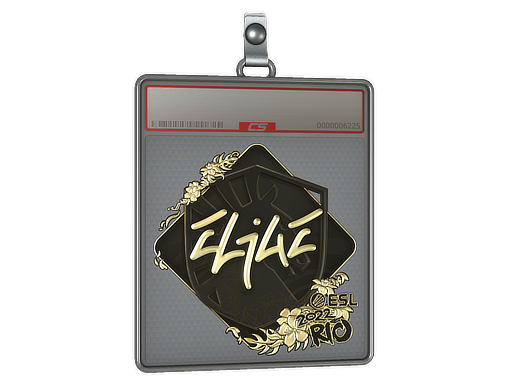Item Sticker Slab | EliGE (Gold) | Rio 2022