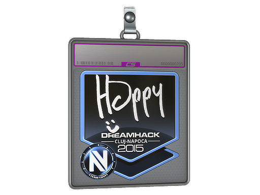 Item Sticker Slab | Happy (Foil) | Cluj-Napoca 2015