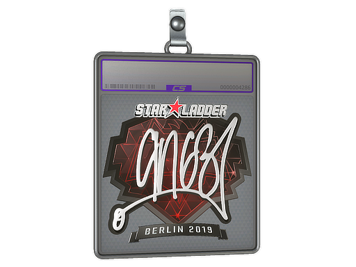 Item Sticker Slab | ANGE1 (Foil) | Berlin 2019