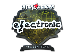 Item Sticker | electronic (Foil) | Berlin 2019
