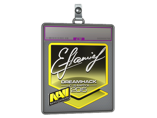 Item Sticker Slab | flamie (Foil) | Cluj-Napoca 2015
