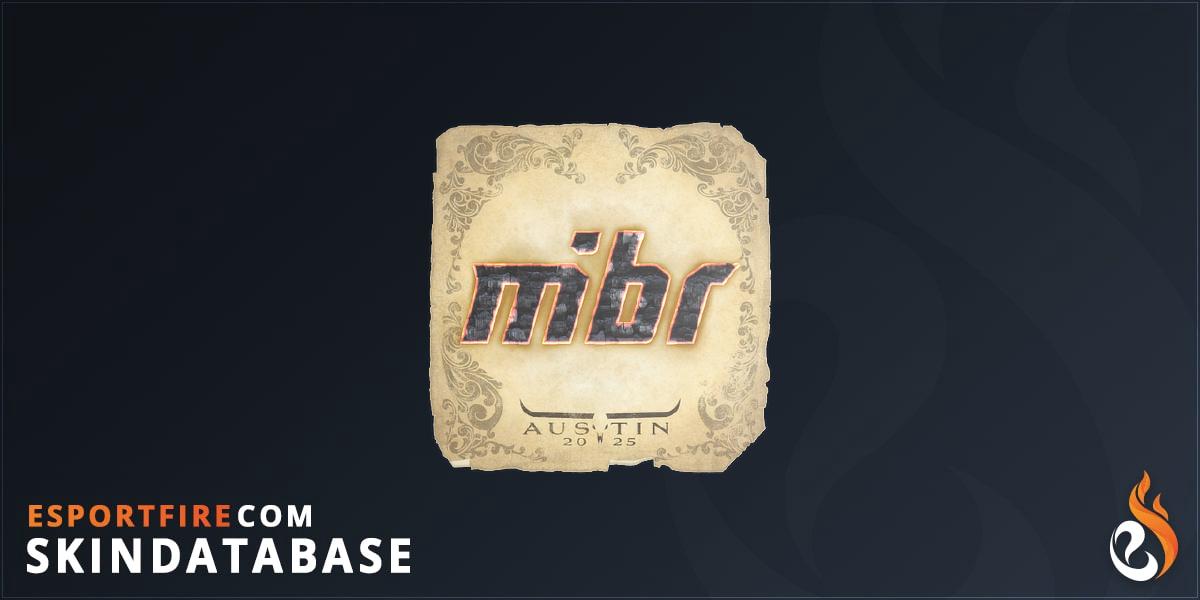 Sticker | MIBR | Austin 2025 - EsportFire.com