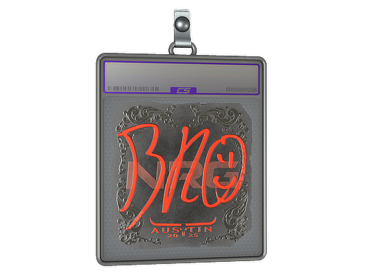 Item Sticker Slab | br0 (Foil) | Austin 2025