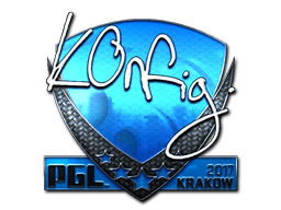 Item Sticker | k0nfig (Foil) | Krakow 2017