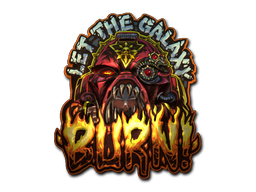 Item Sticker | Chaos Marine (Foil)