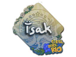Item Sticker | isak | Rio 2022