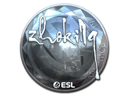 Item Sticker | zhokiNg (Foil) | Katowice 2019