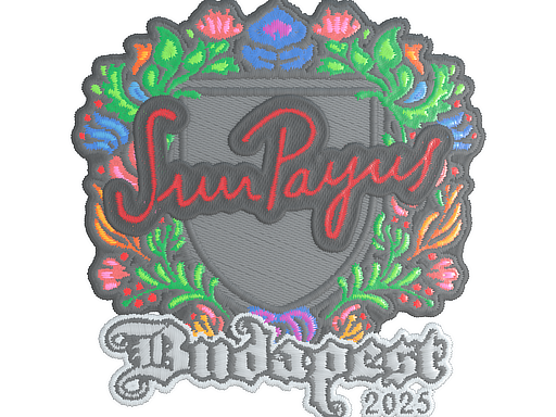 Item Sticker | SunPayus (Embroidered) | Budapest 2025
