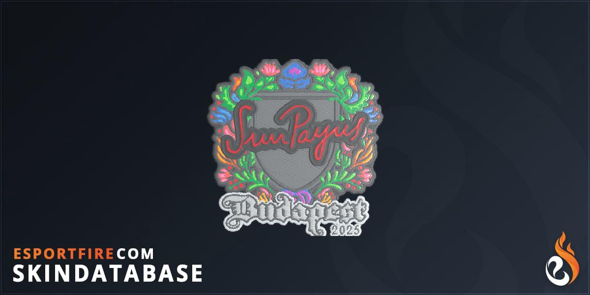 Sticker | SunPayus (Embroidered) | Budapest 2025 - EsportFire.com