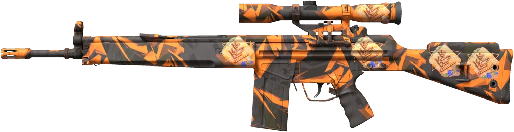 Item G3SG1 | Orange Crash