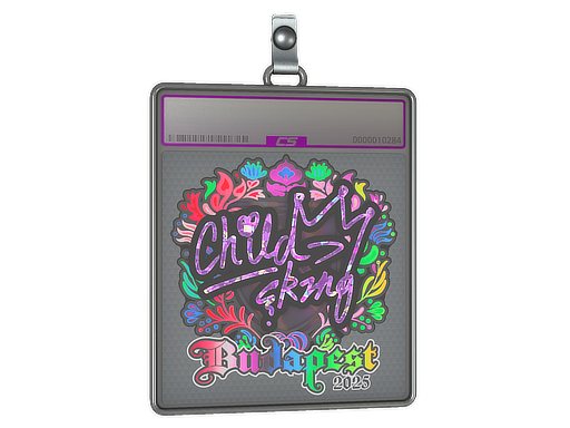 Item Sticker Slab | ChildKing (Holo) | Budapest 2025