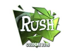 Item Sticker | RUSH (Foil) | Cologne 2016