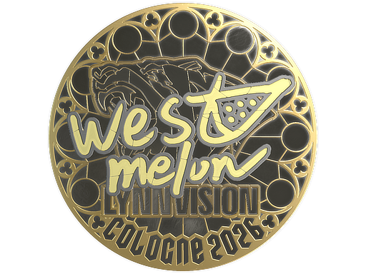 Item Sticker | westmelon (Gold) | Cologne 2026