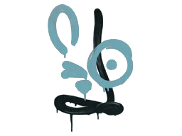 Item Graffiti | Recoil AUG (Wire Blue)