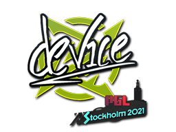 Item Sticker | device | Stockholm 2021