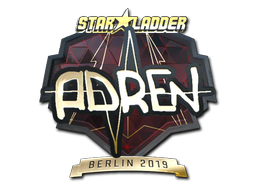 Item Sticker | AdreN (Gold) | Berlin 2019