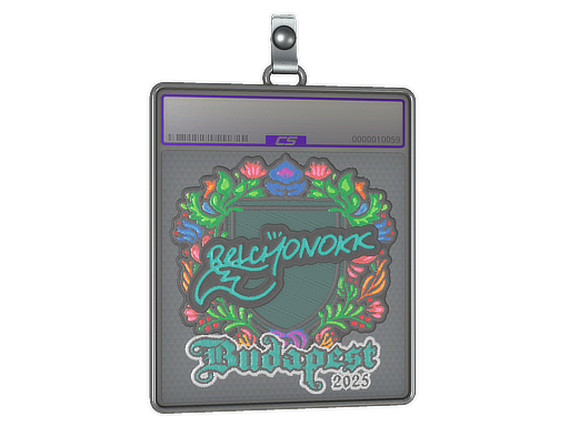 Item Sticker Slab | BELCHONOKK (Embroidered) | Budapest 2025