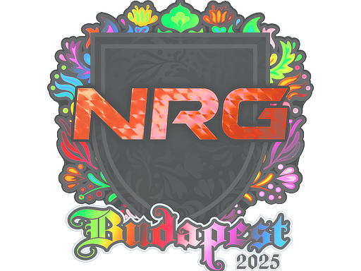 Item Sticker | NRG (Holo) | Budapest 2025